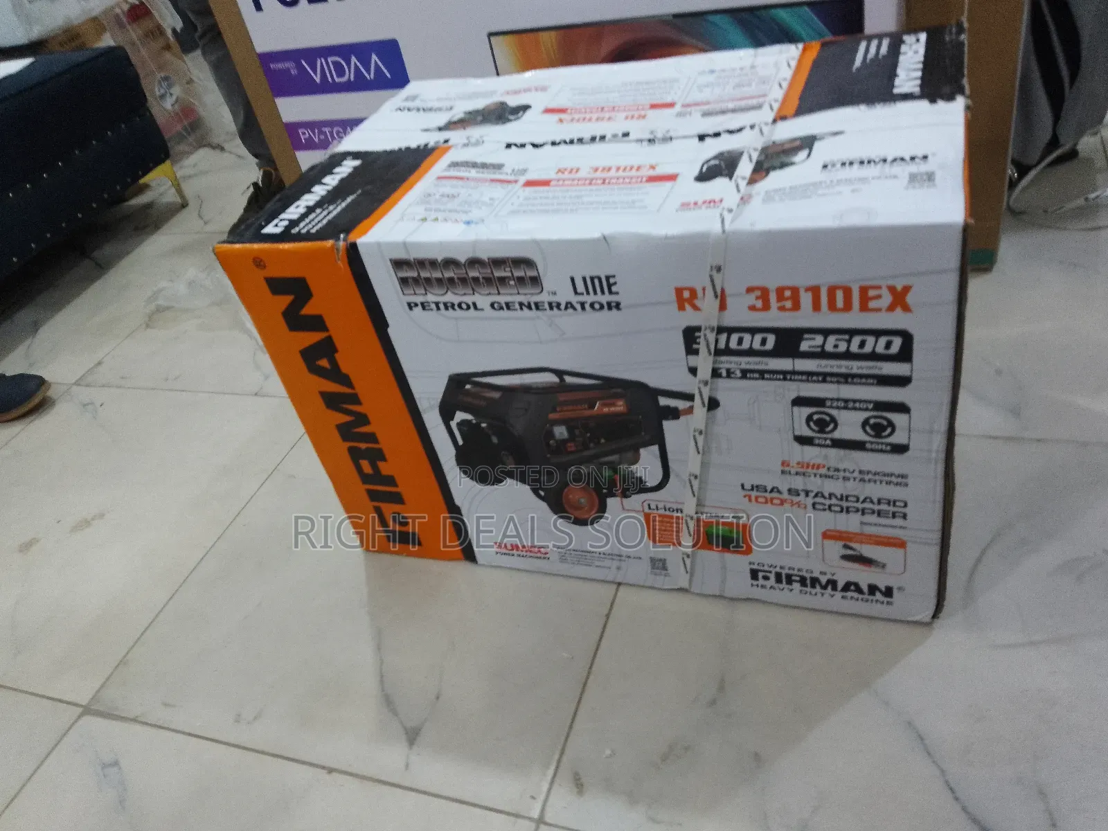 Firman Rd3910ex 3.5kva Key Start Petrol Generator With Remote Control