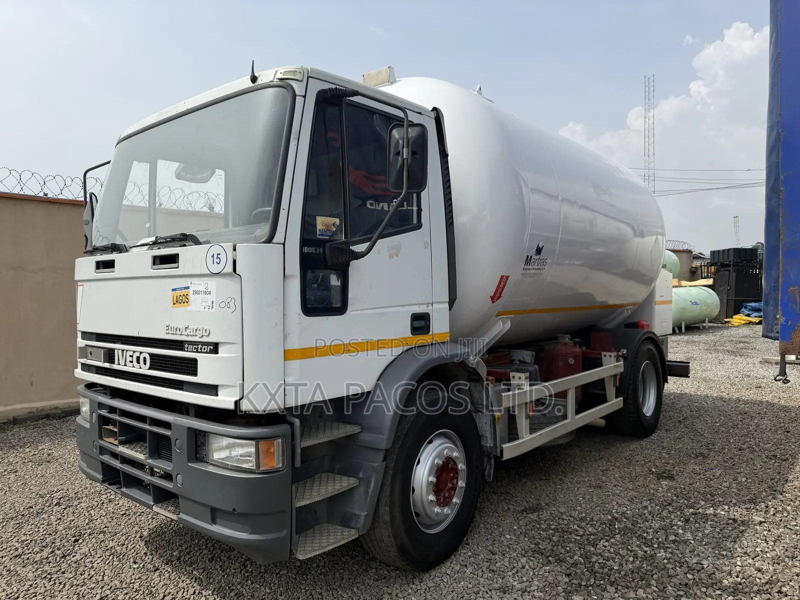 Gas Truck 10tons LPG Bobtail Gas Tank Truck