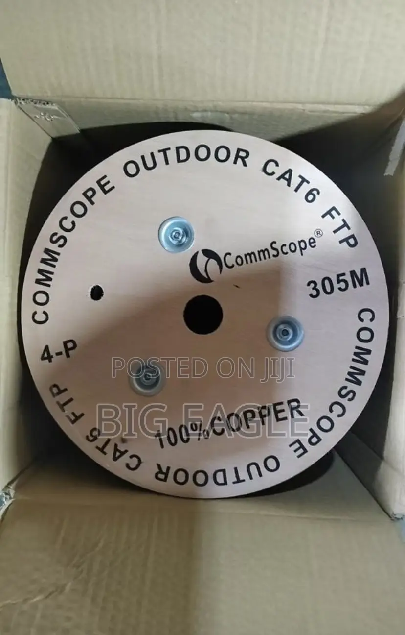 Quality Brandex Cat6 100% Copper Outdoor Cable By305m