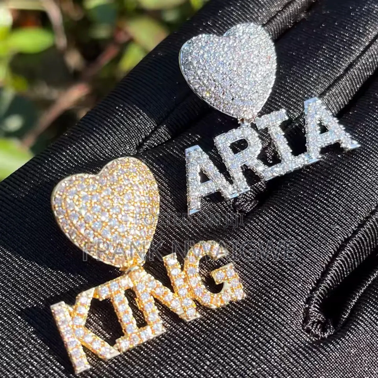 Custom Customised Name Picture Iced Out Pendant