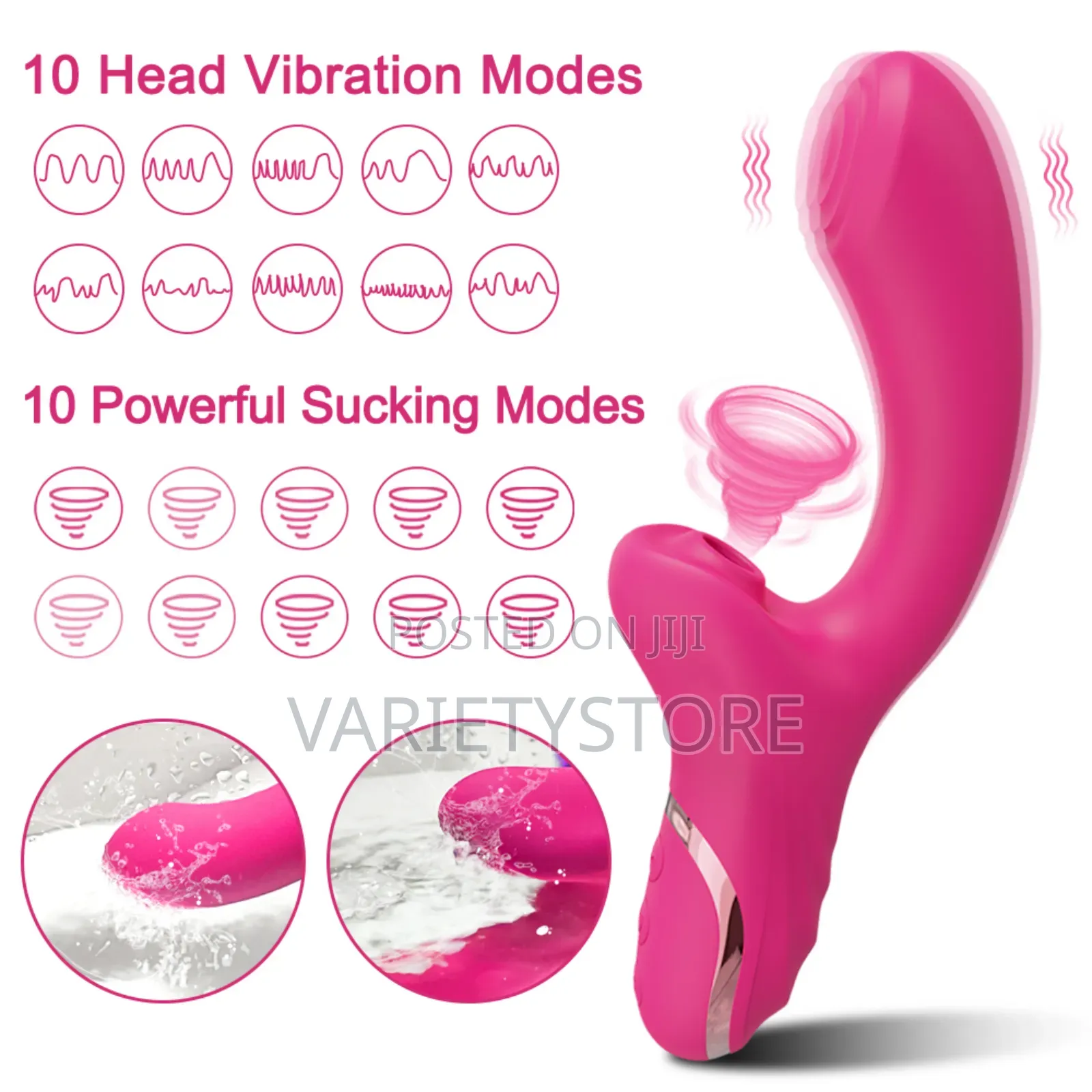 Clitoral Sucking Dildo Vibrator