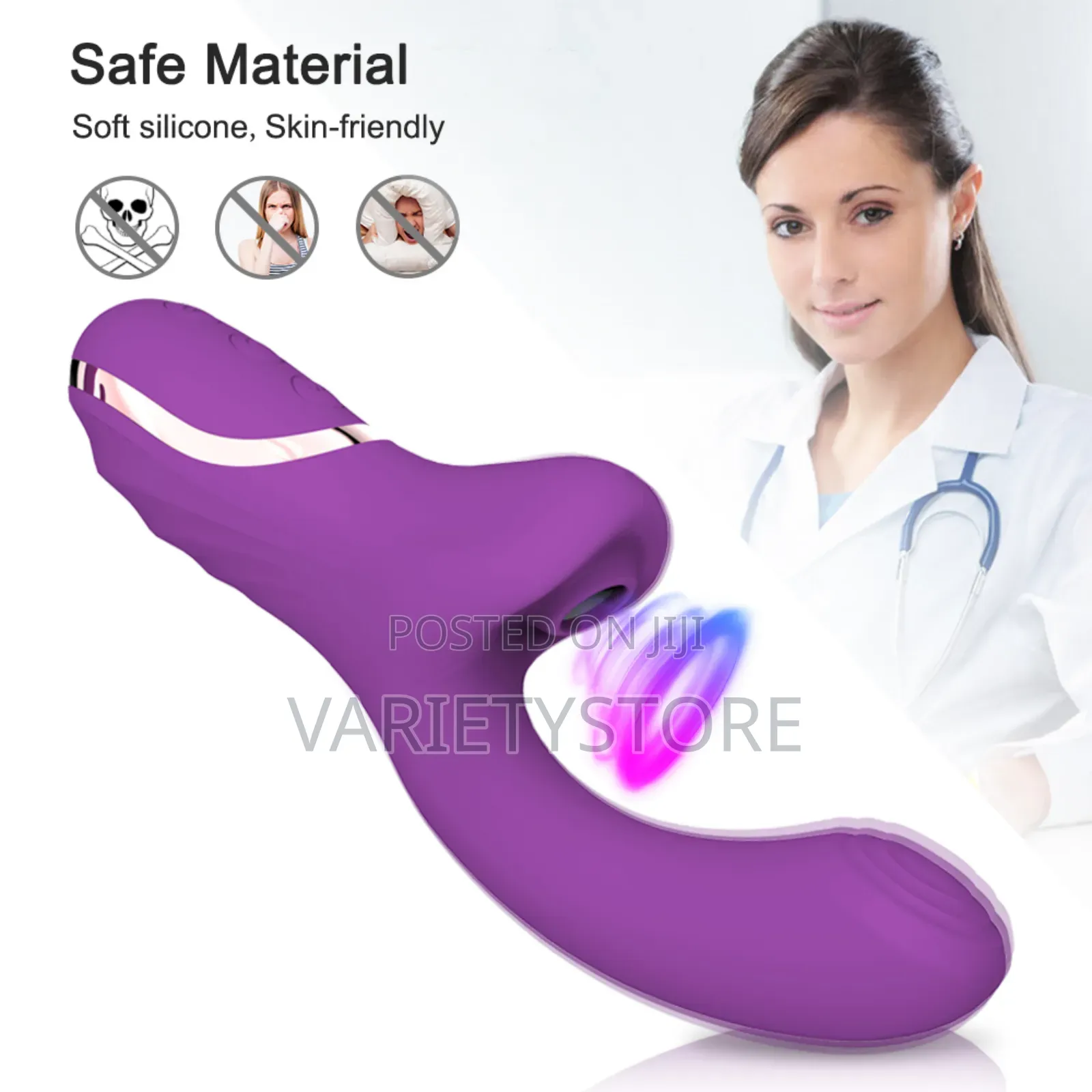 Clitoral Sucking Dildo Vibrator