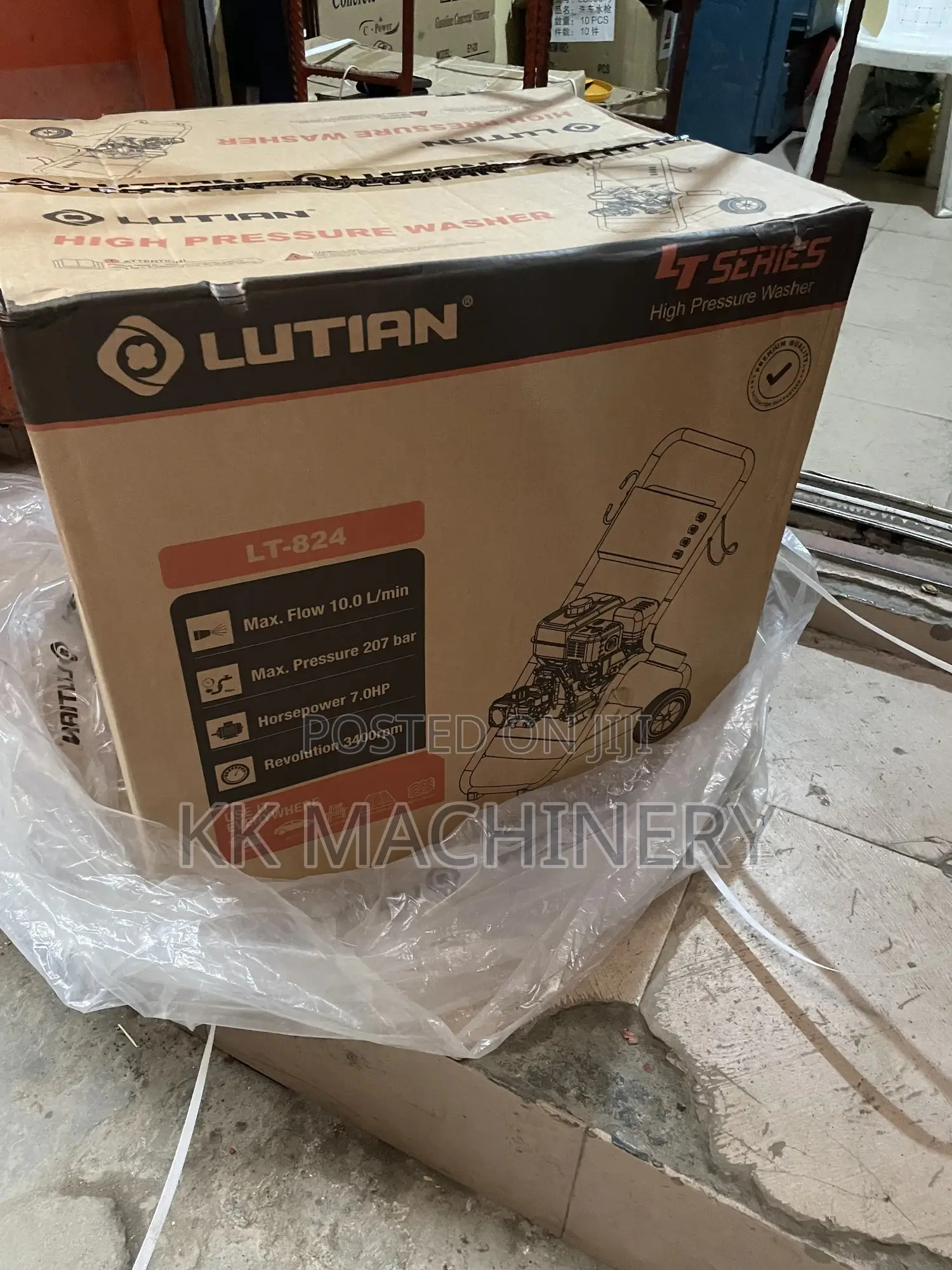 Original Lutian High Pressure Washer Machine 7.0hp