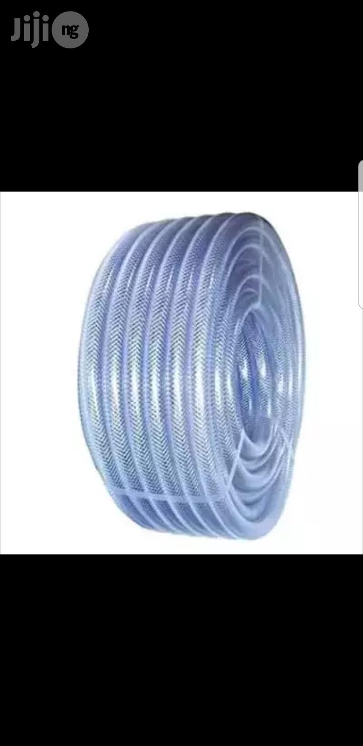 5/8" Clear Braided Pvc Hose - 50m