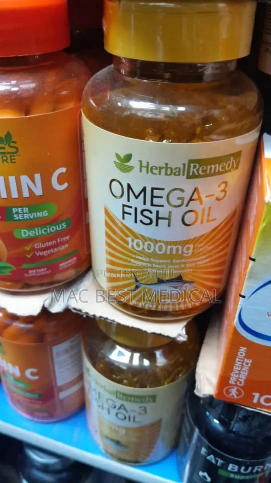Omega-3 Fish Oil Herbal Remedy