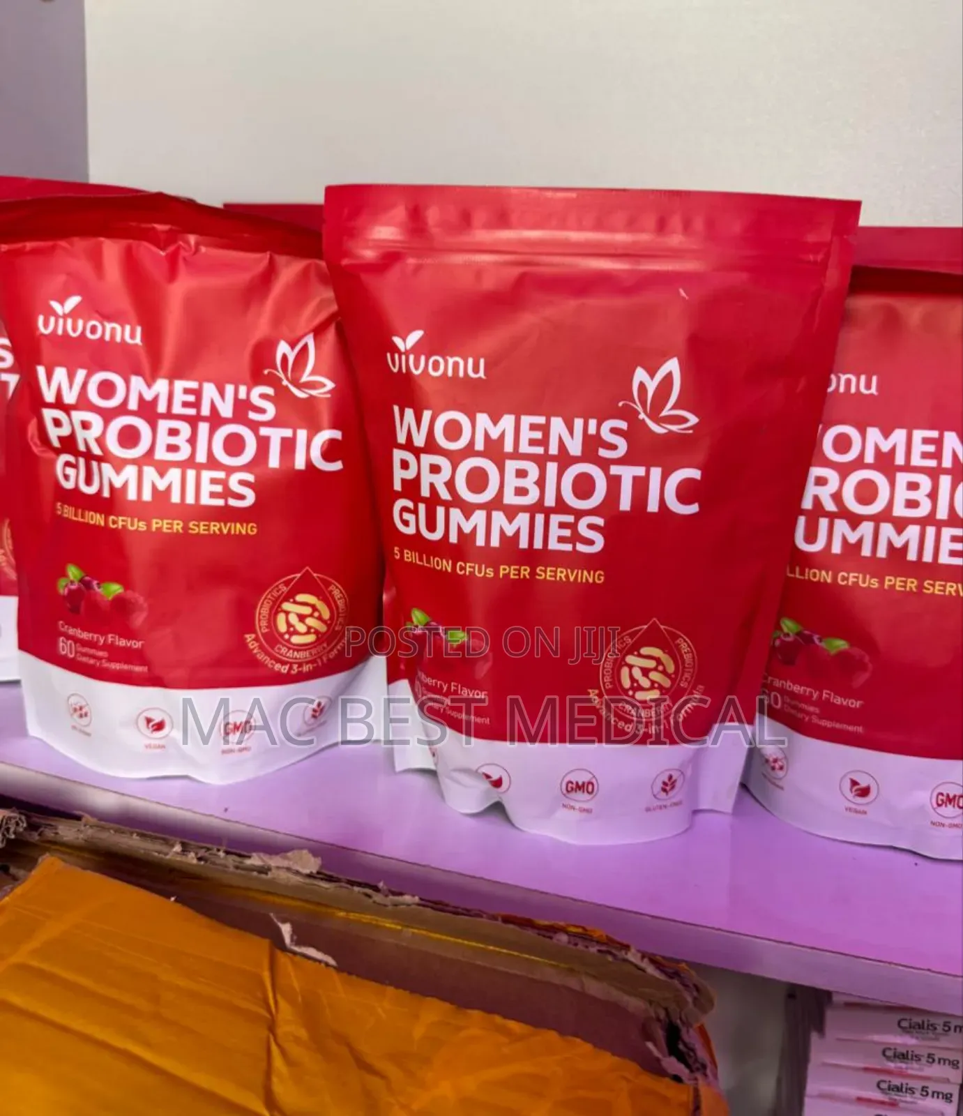 Women Probiotic Gummies Vivonu