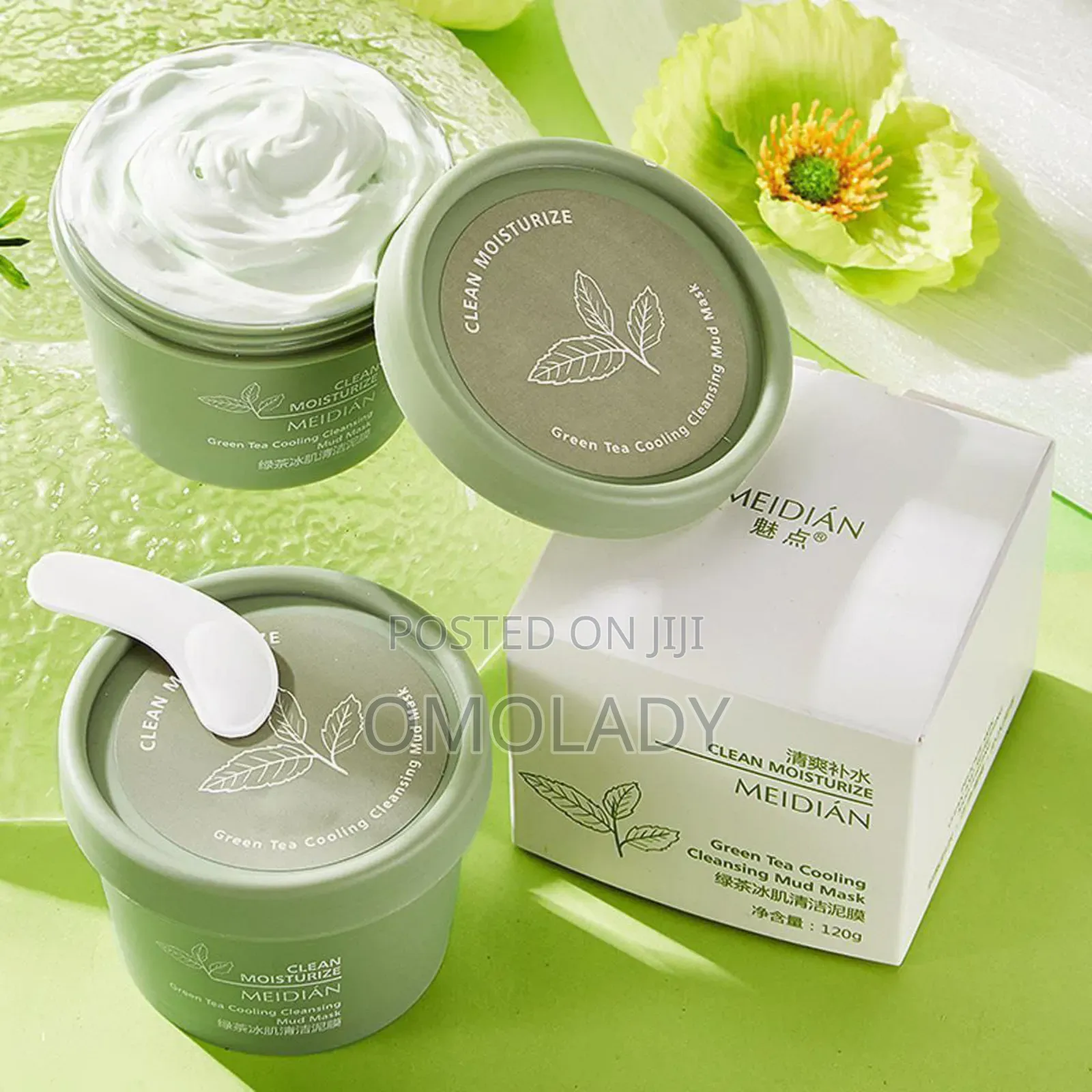 Green Tea Cooling Cleansing Mud Mask