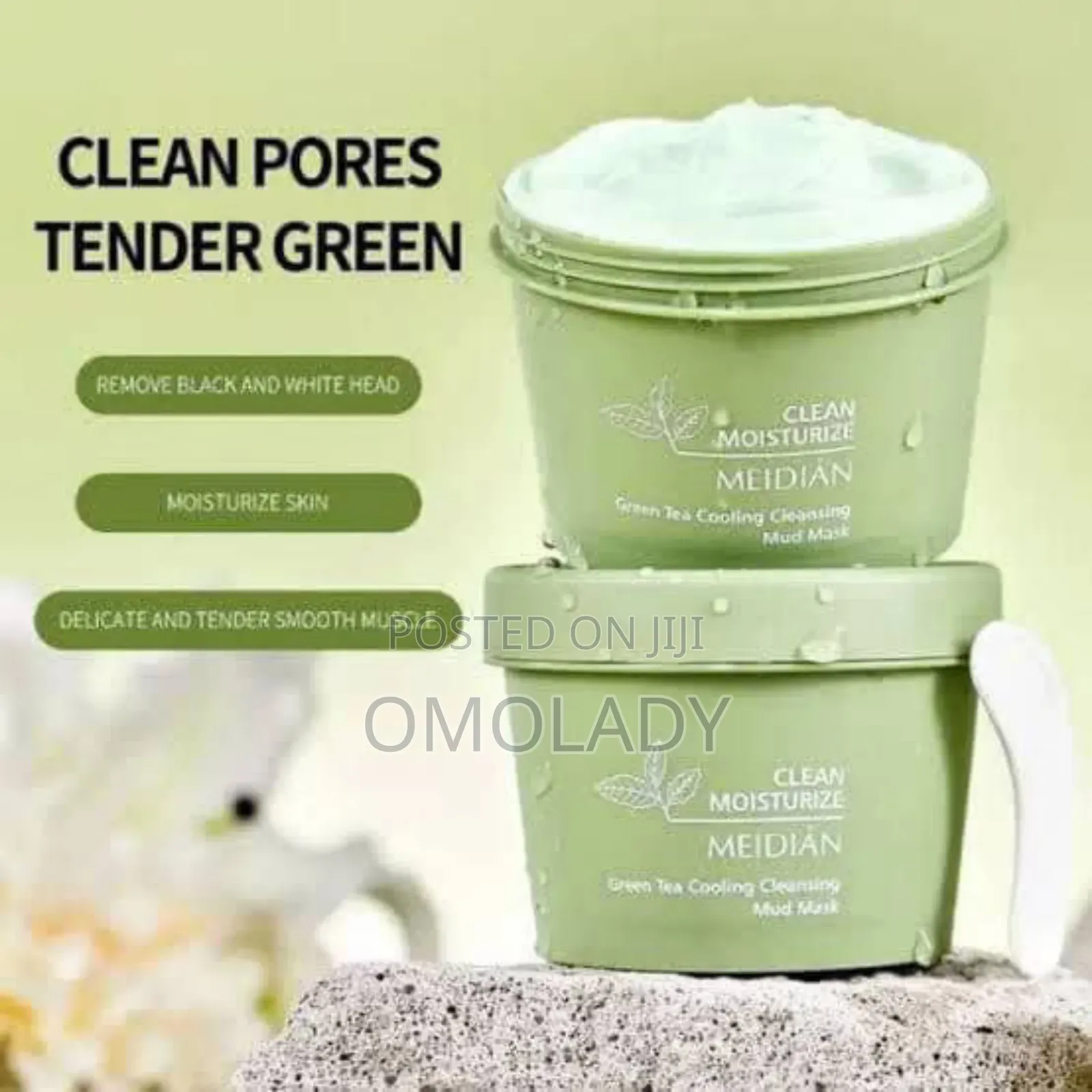 Green Tea Cooling Cleansing Mud Mask