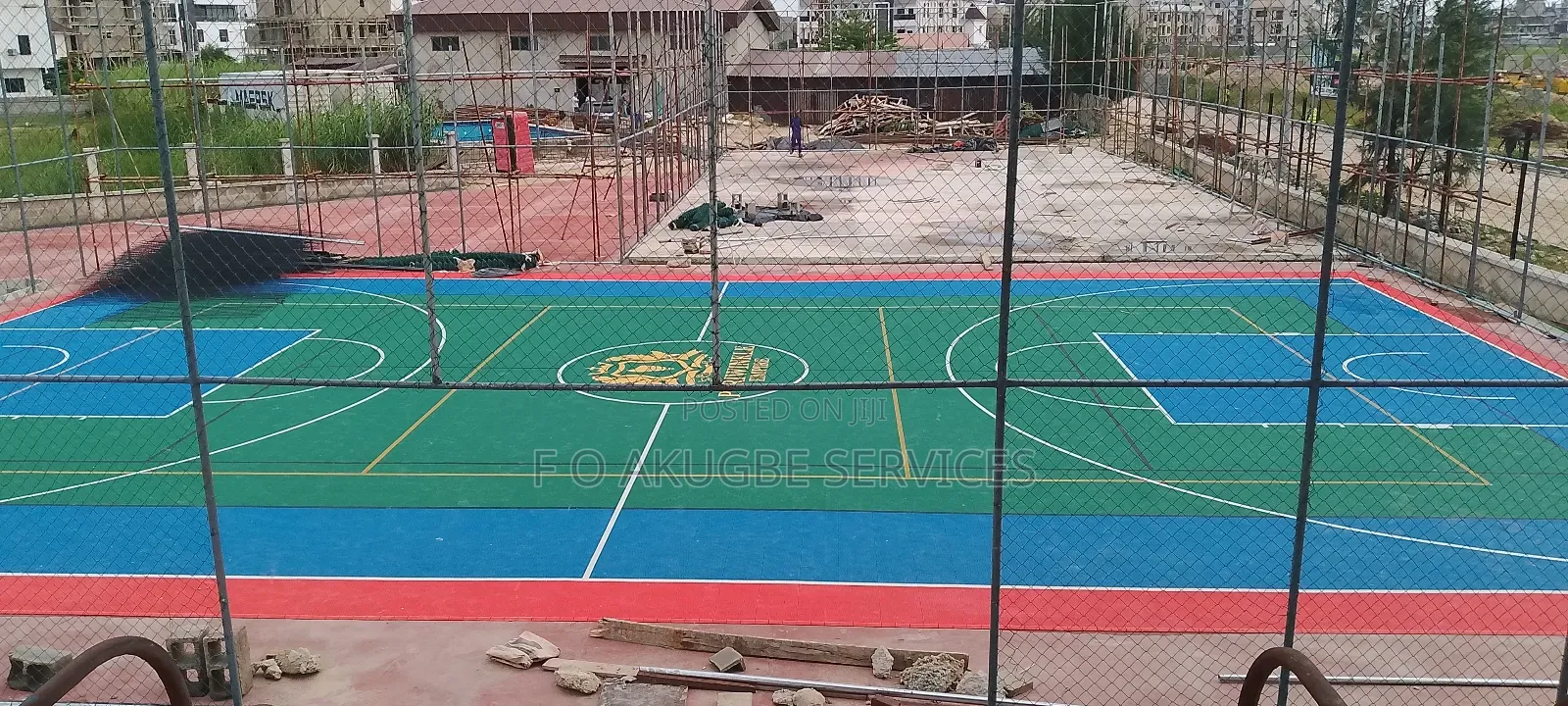 Basketball Court Construction and Mentainace