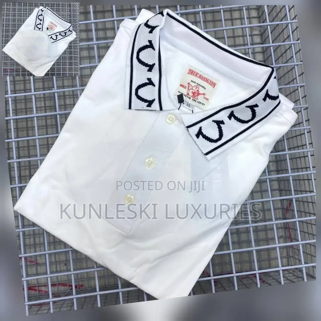 Original True Religion Polo Collar Neck Top