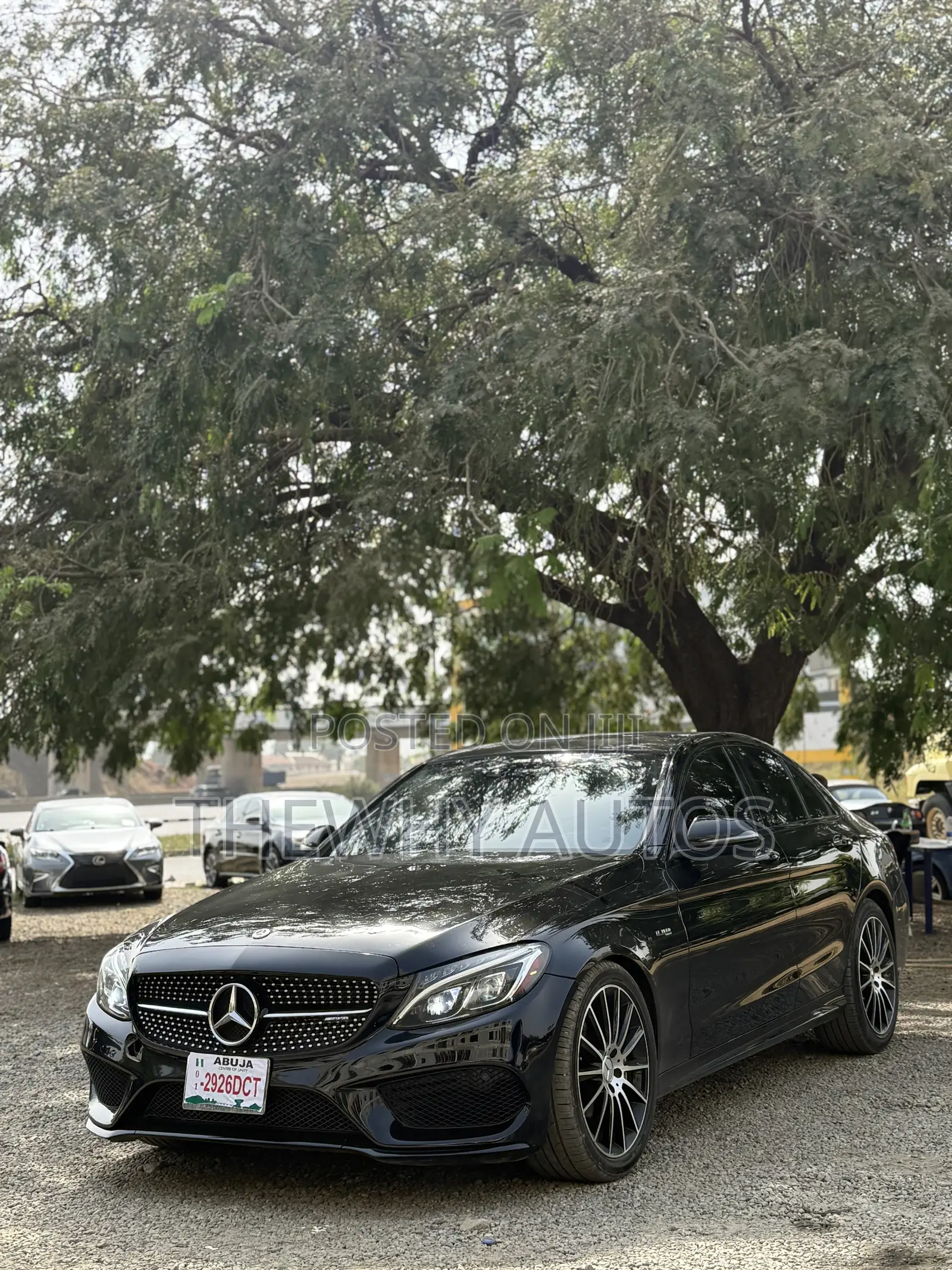 Mercedes-Benz C43 4Matic Cabriolet AWD (3.0L V6 9AM) 2018 Black