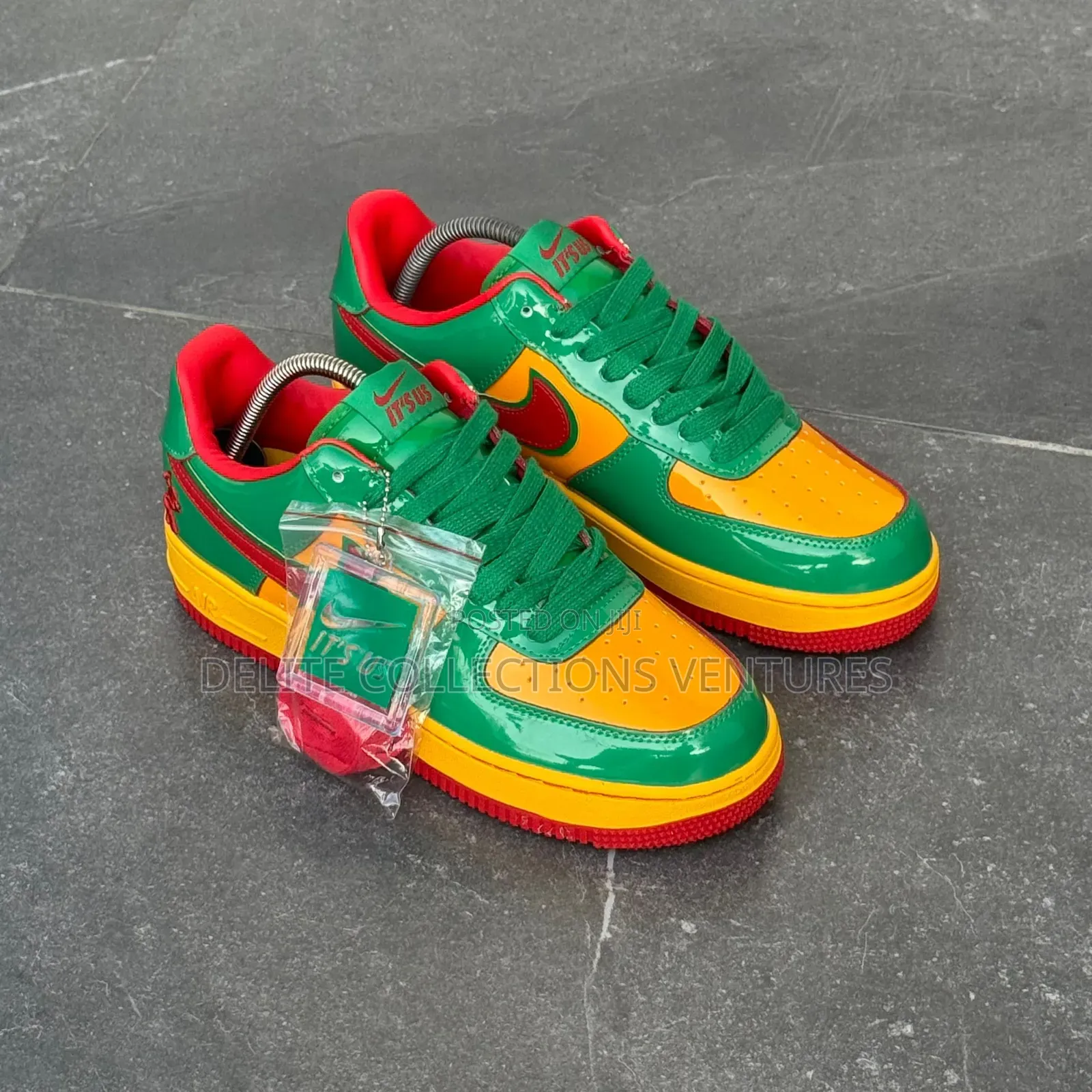 Lil Yatchy X Nike Air Force 1 Low “Lucky Green