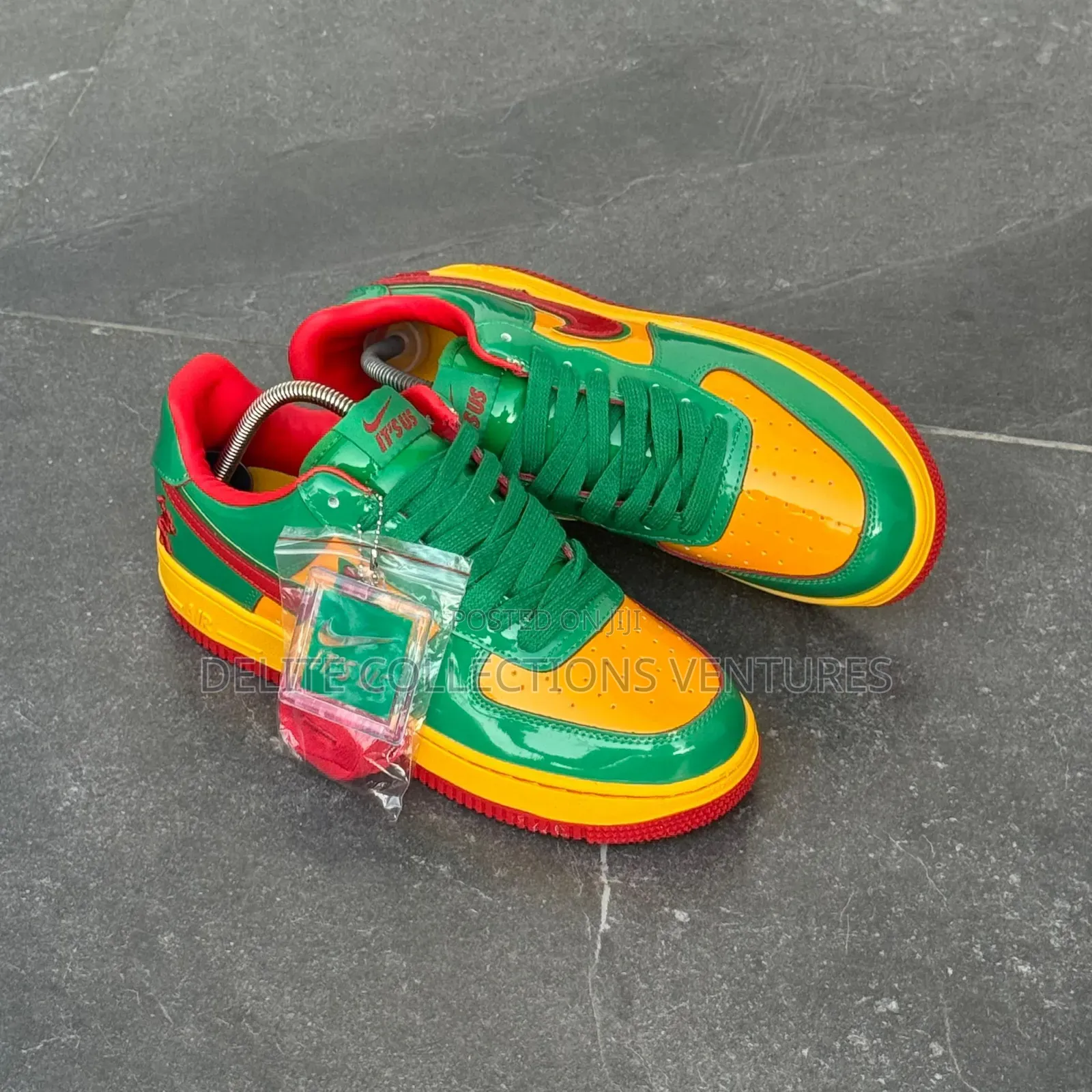 Lil Yatchy X Nike Air Force 1 Low “Lucky Green
