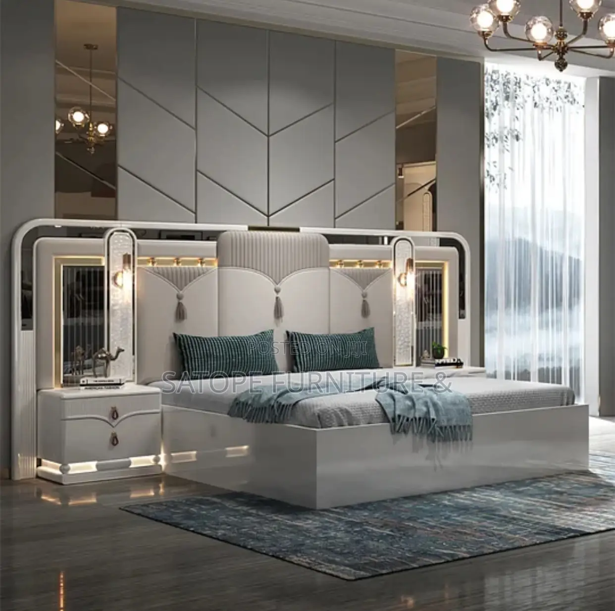 Imported Contemporary Bed Frame