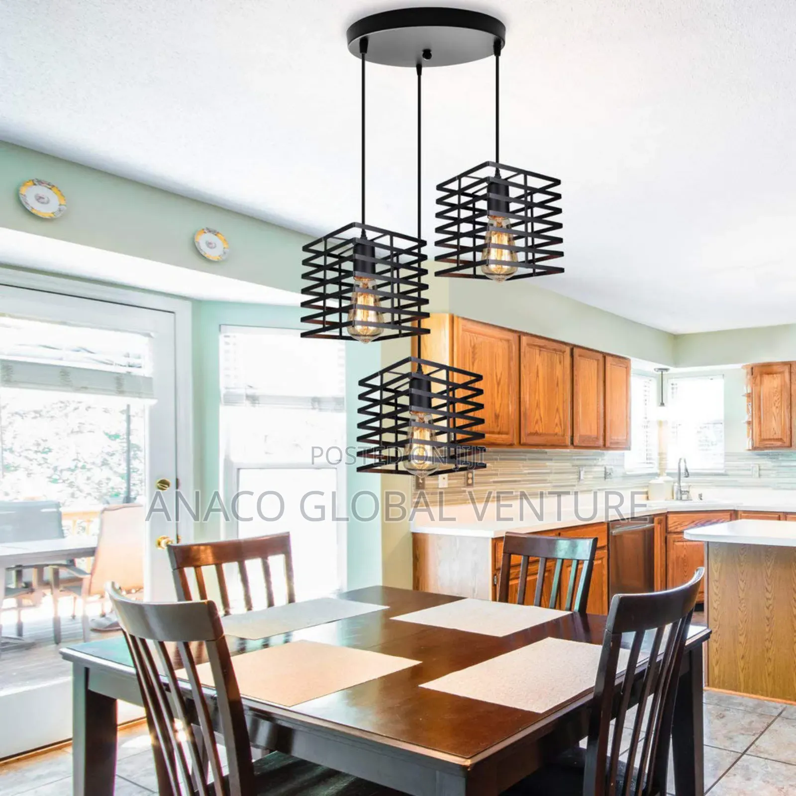 3 in 1 Nordic Pendant Light for Dining and Kitchen