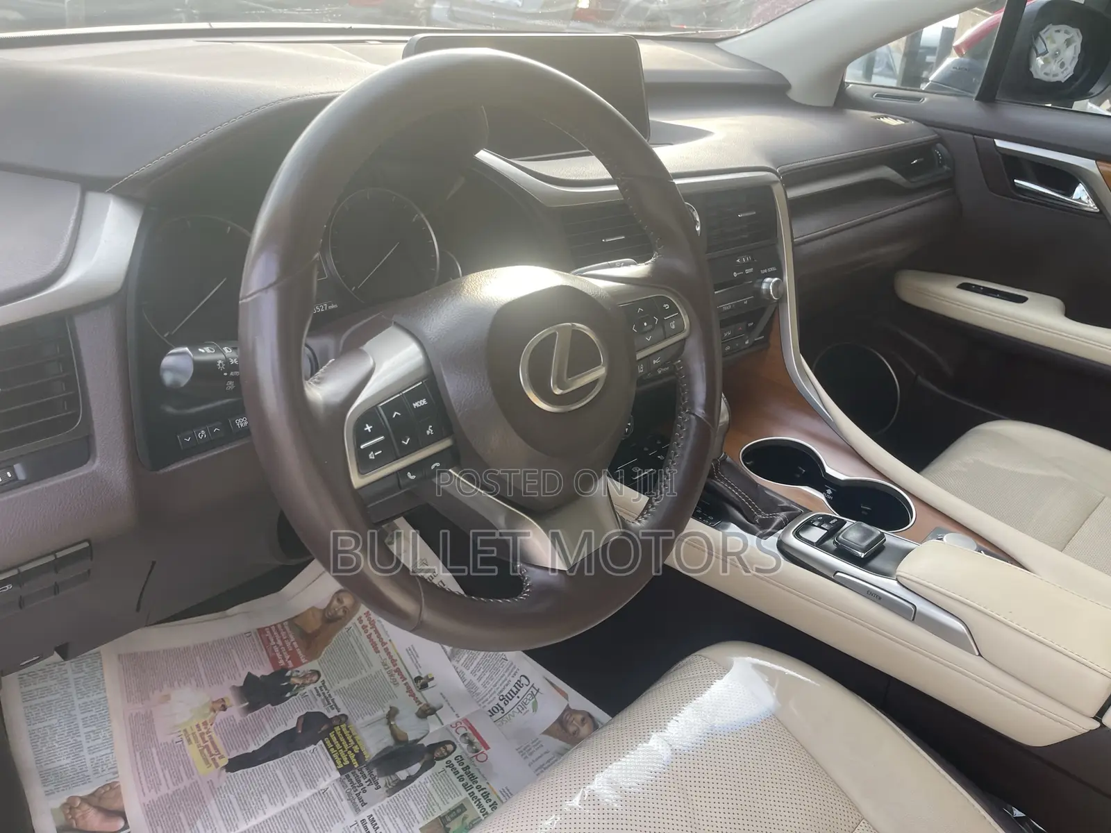Lexus RX 350L Luxury FWD 2018 Red