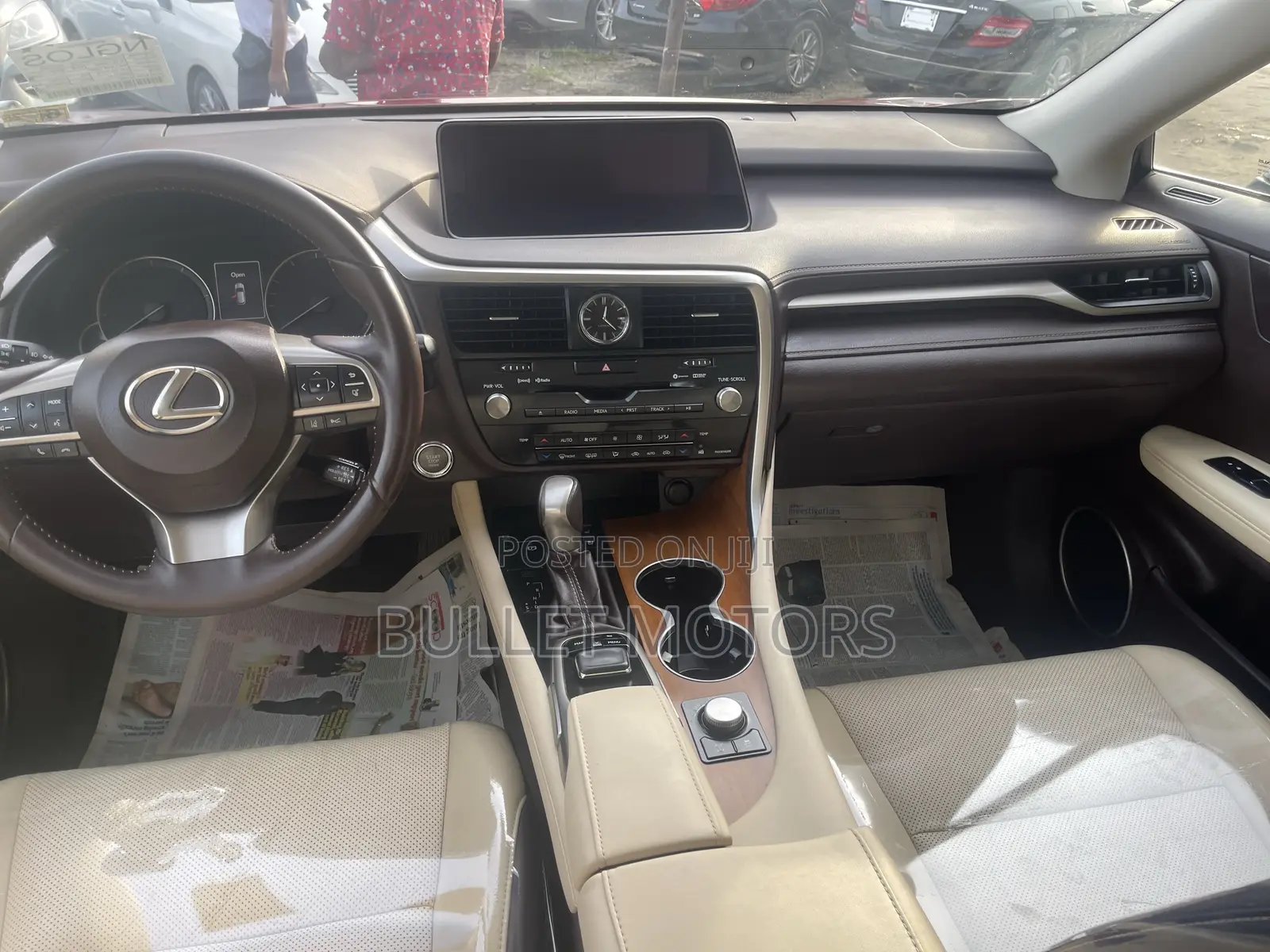 Lexus RX 350L Luxury FWD 2018 Red