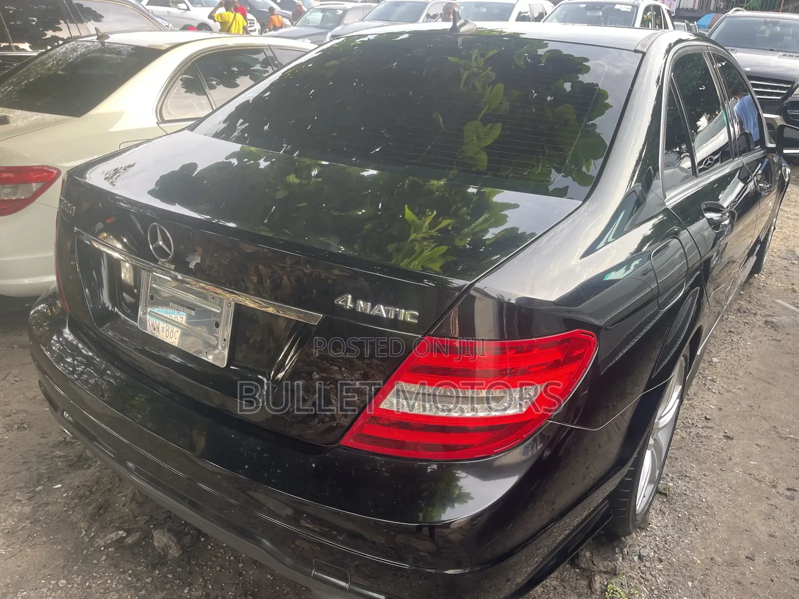 Mercedes-Benz C300 Luxury 4Matic Sedan AWD (3.5L 6cyl 7A) 2013 Black