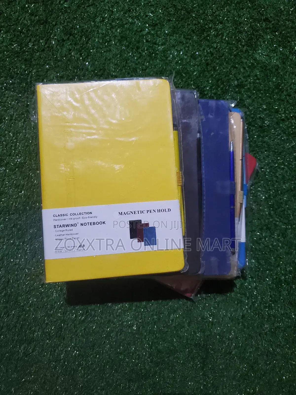Journal Notebook With Magnetic Pen Holder