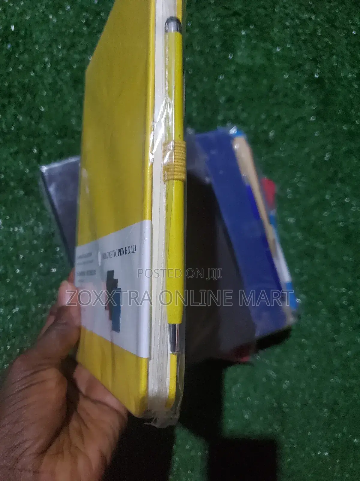 Journal Notebook With Magnetic Pen Holder