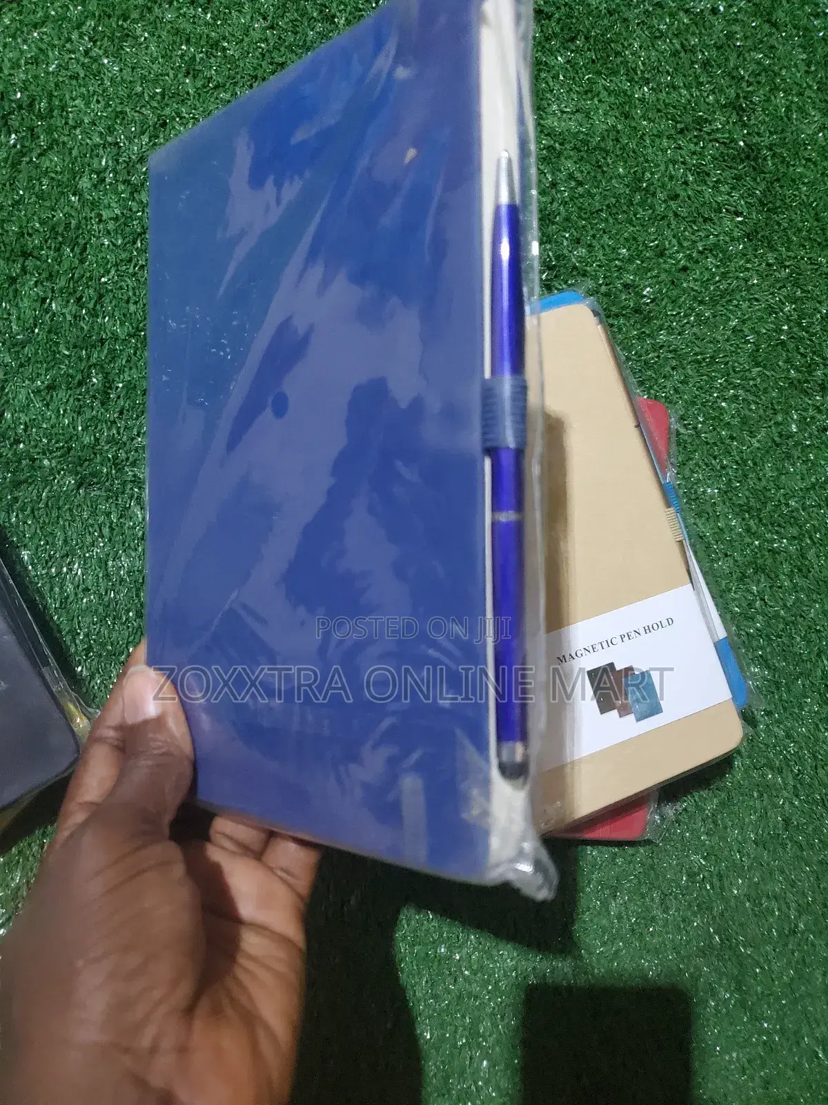 Journal Notebook With Magnetic Pen Holder