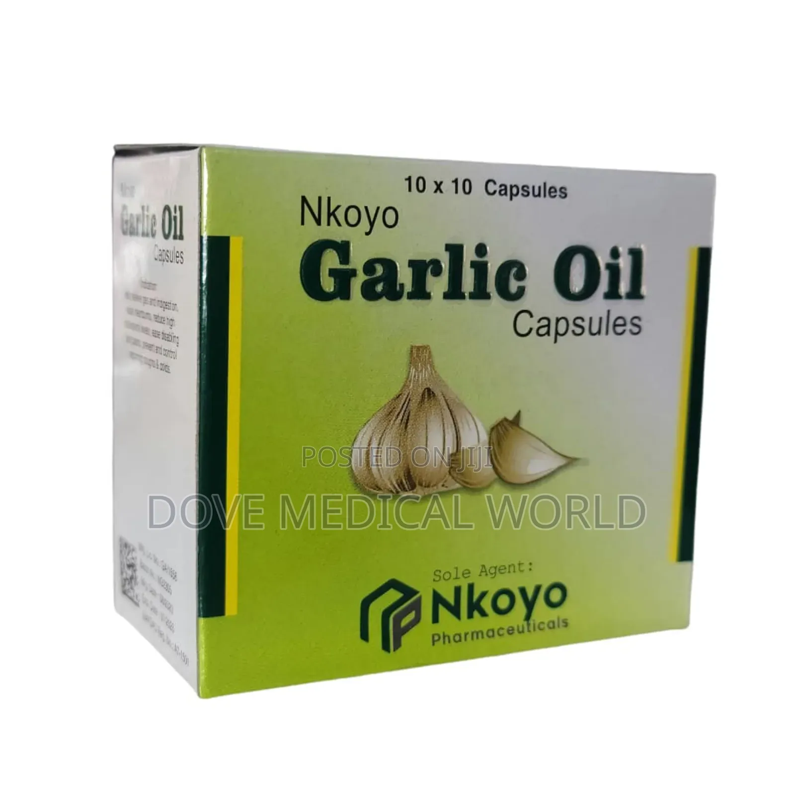 Nkoyo Garlic Oil Capsules – 10×10