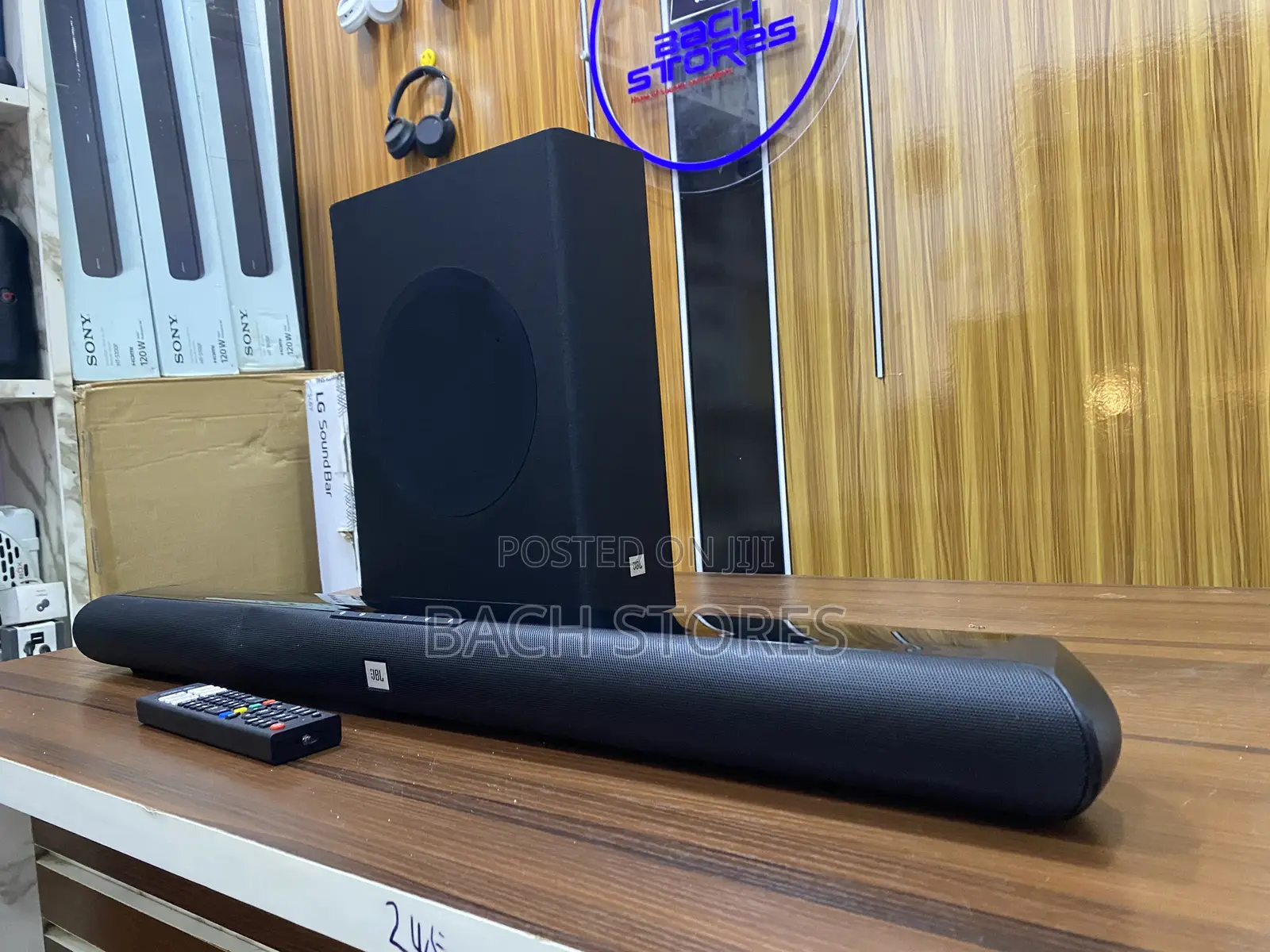 JBL Cinema Sb150 Wireless Soundbar With Compacted Subwoofer