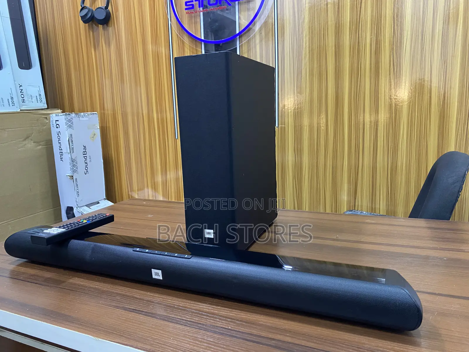 JBL Cinema Sb150 Wireless Soundbar With Compacted Subwoofer