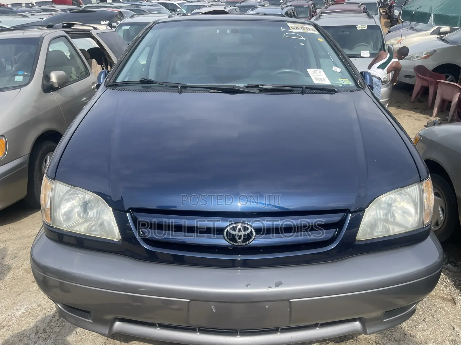 Toyota Sienna XLE Limited FWD (3.3L V6 5A) 2004 Blue