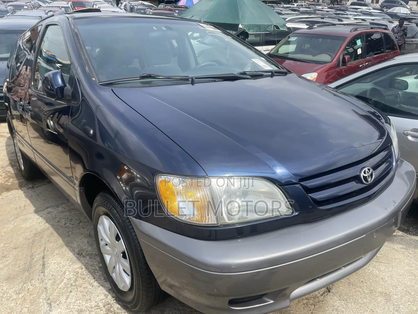 Toyota Sienna XLE Limited FWD (3.3L V6 5A) 2004 Blue