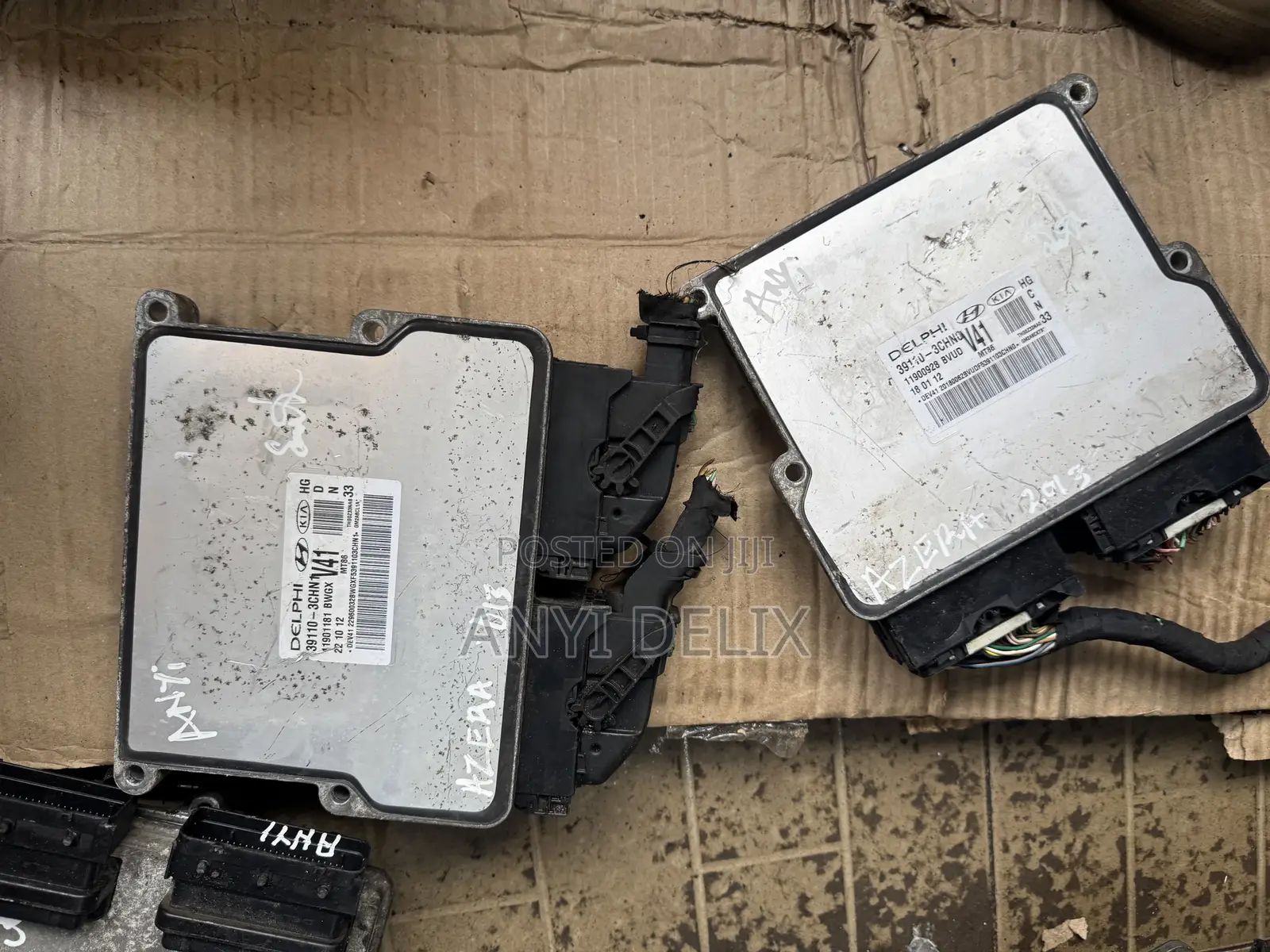 2012-2014 Hyundai Azera 3.3l Ecu Brain Box 39110-3chn1
