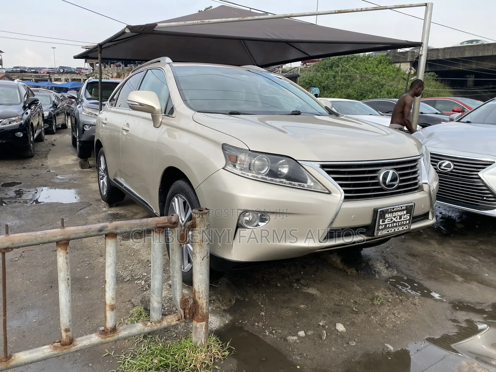 Lexus RX 350 FWD 2015 Gold