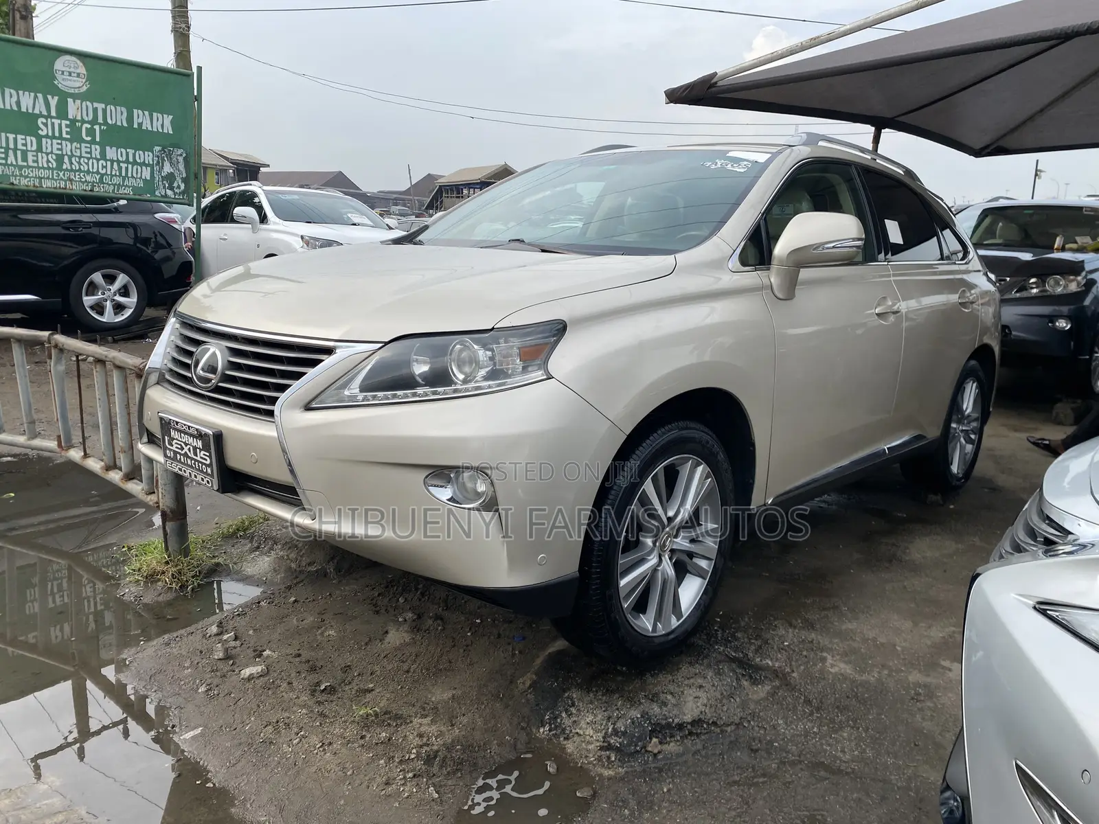 Lexus RX 350 FWD 2015 Gold
