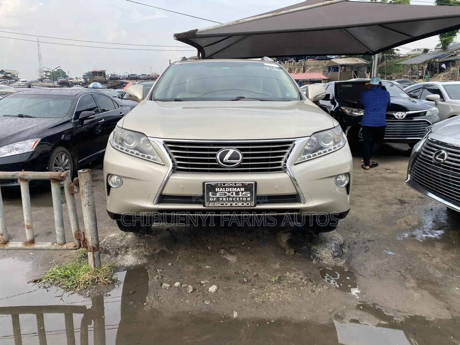 Lexus RX 350 FWD 2015 Gold