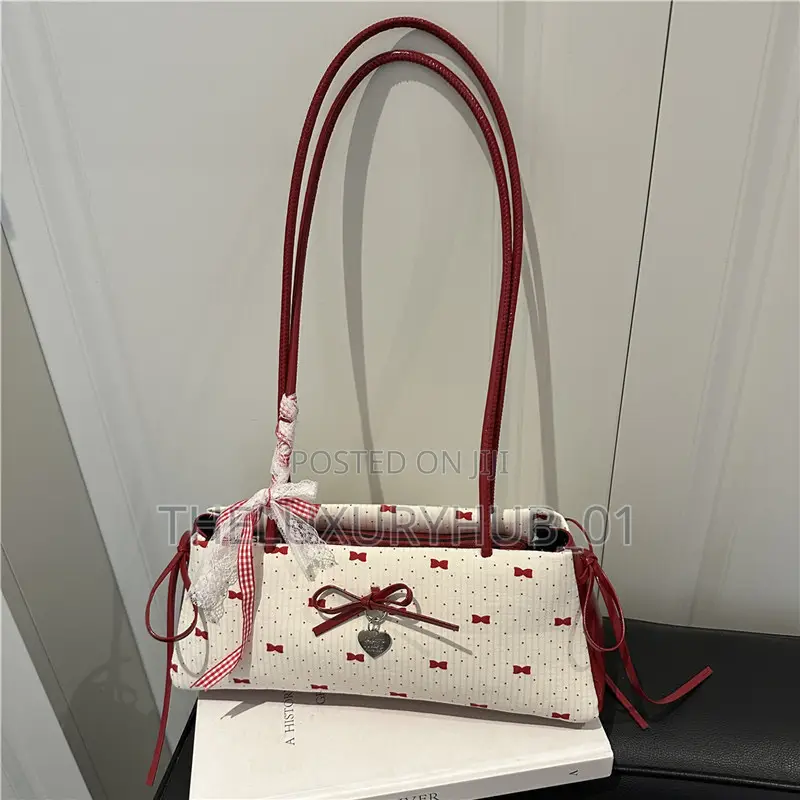 High End Ribbon Bow Shoulder Bag