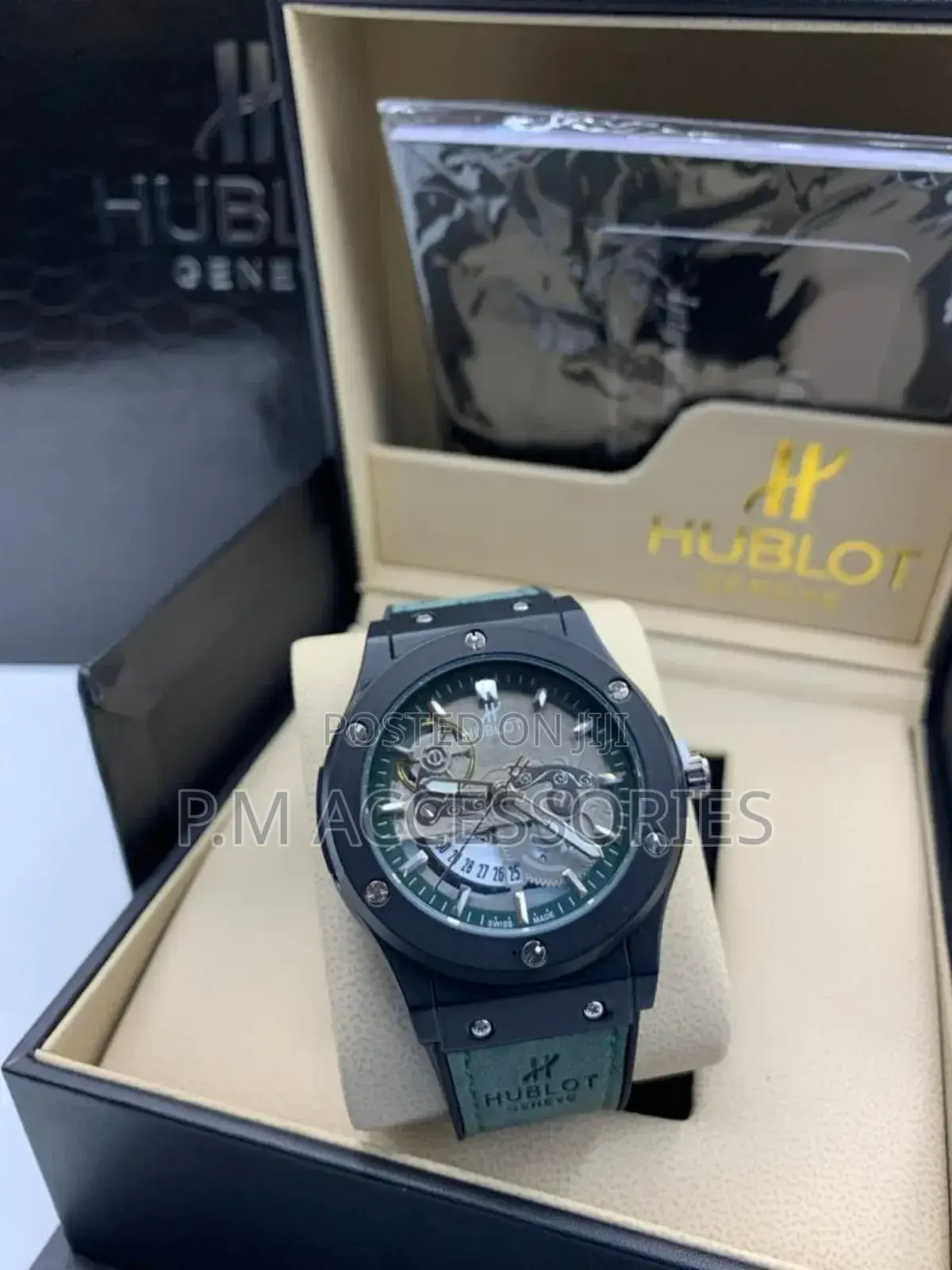 Hublot Leather Watch