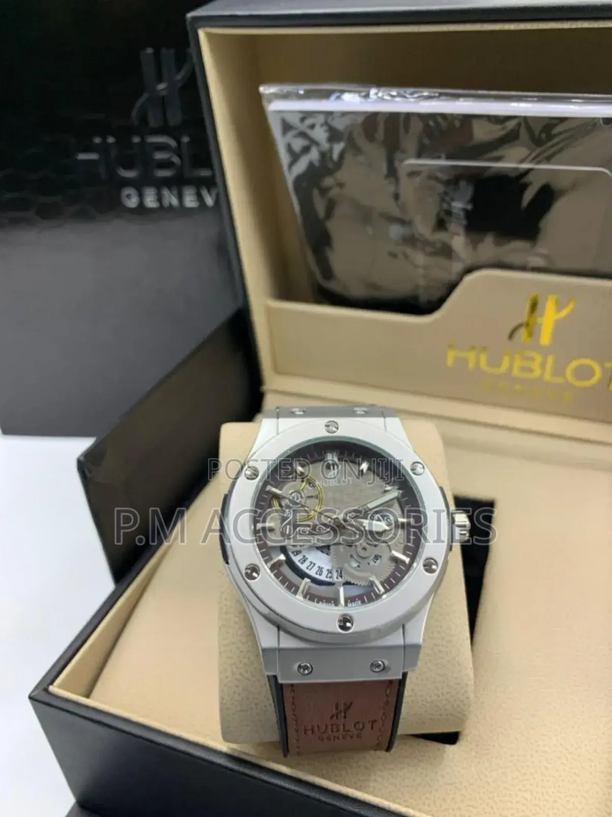 Hublot Leather Watch