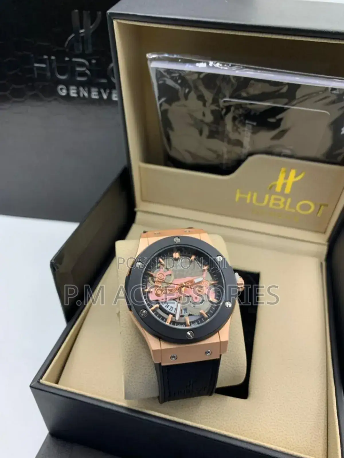 Hublot Leather Watch