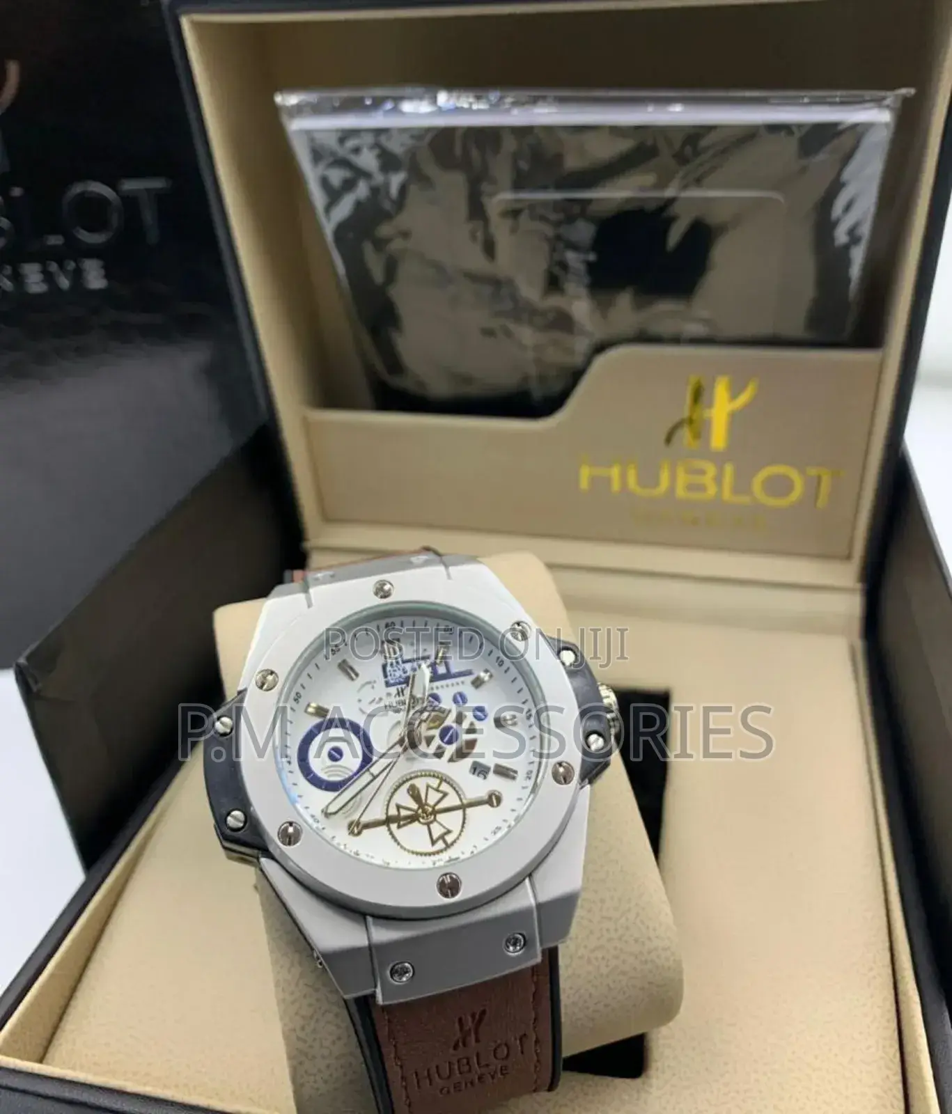 Hublot Leather Watch