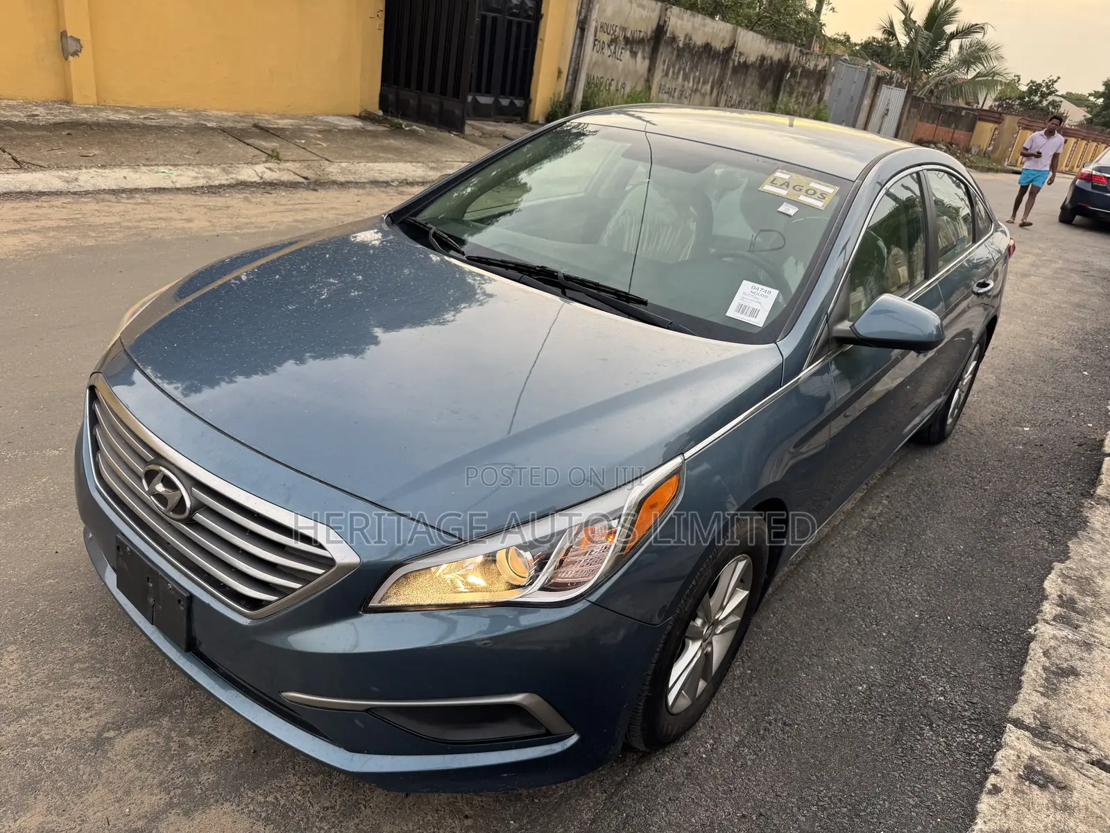 Hyundai Sonata 2017 Blue