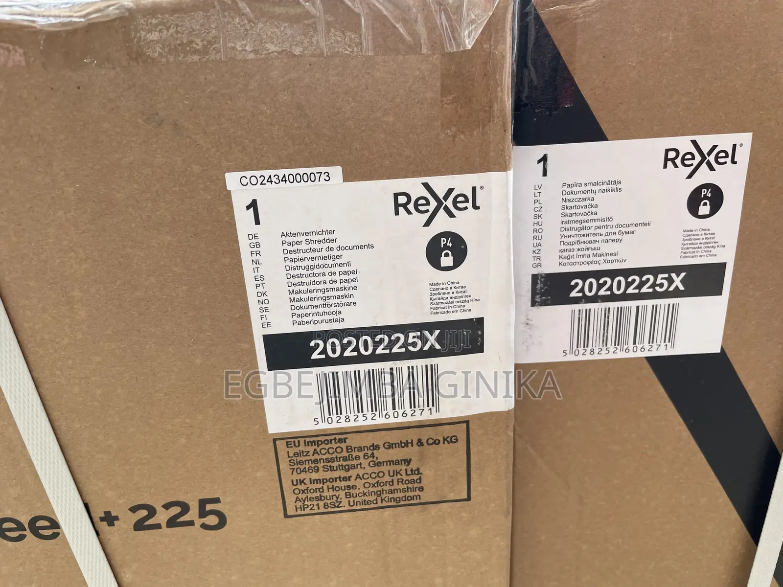 Rexel Optimum Autofeed+ 225x Automatic Paper Shredder.