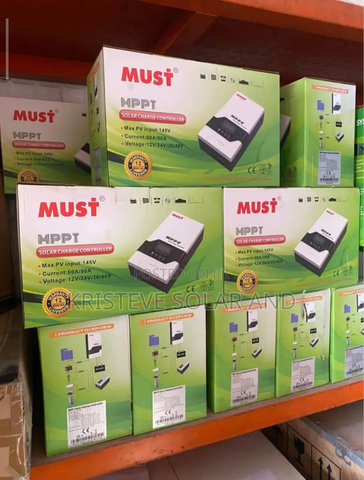 Must 80ah MPPT Charge Controller–High Efficiency Reliable Performance
