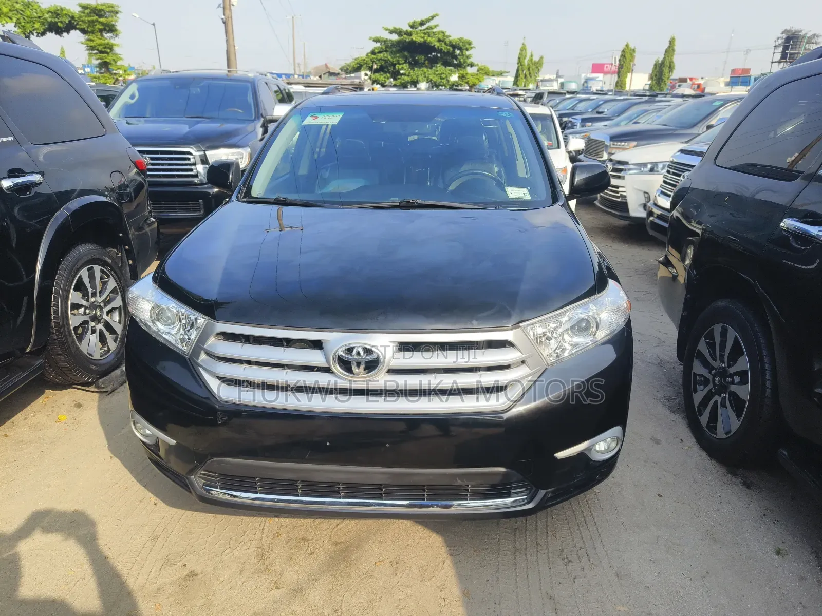 Toyota Highlander Limited 2012 Black