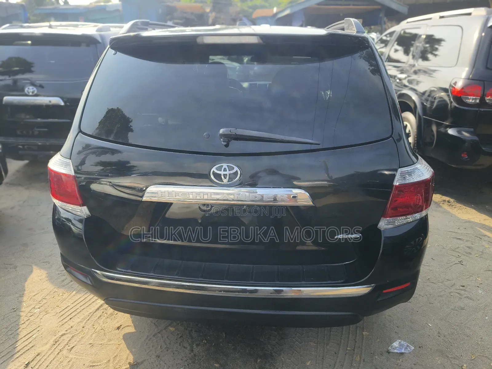 Toyota Highlander Limited 2012 Black