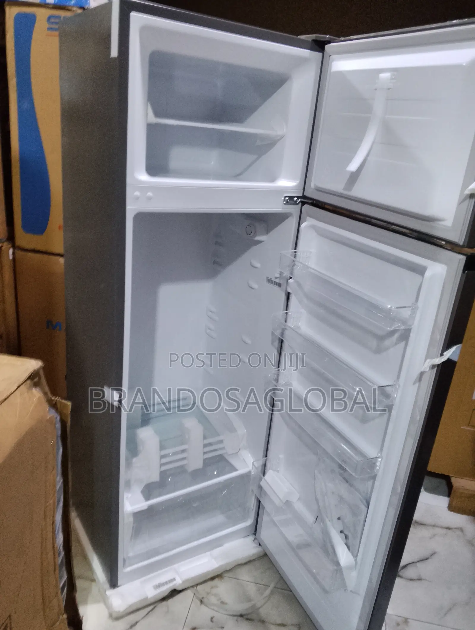 Hisense Refrigerator 240dr Double Door Top Mount Defrost - 240l