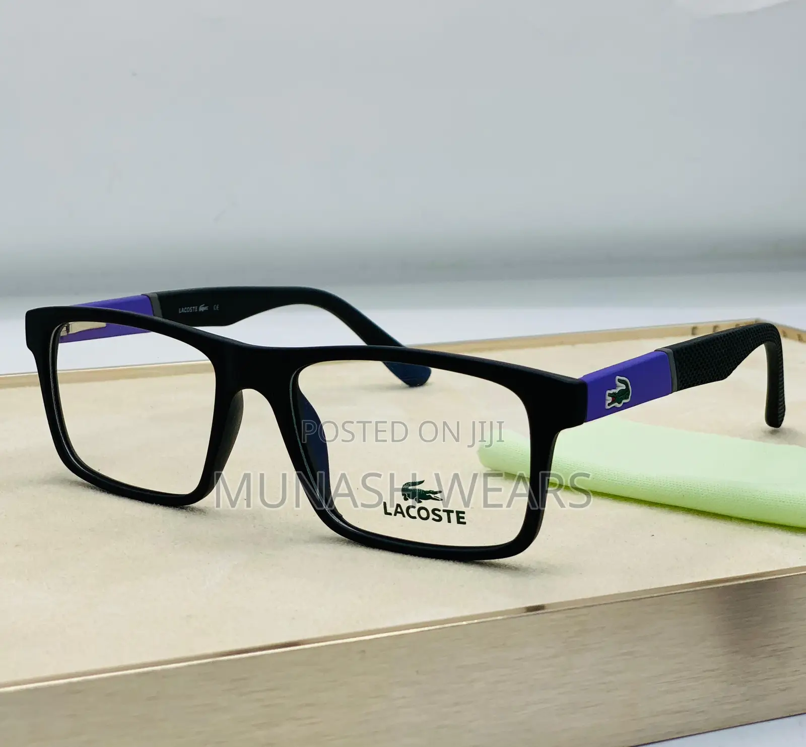Classic Lacoste Glasses , Transparent