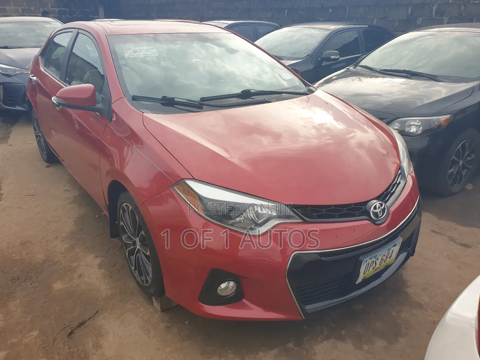 Toyota Corolla S 4dr Sedan (1.8L 4cyl CVT) 2014 Red
