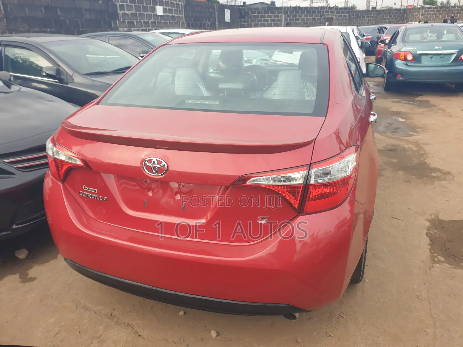 Toyota Corolla S 4dr Sedan (1.8L 4cyl CVT) 2014 Red