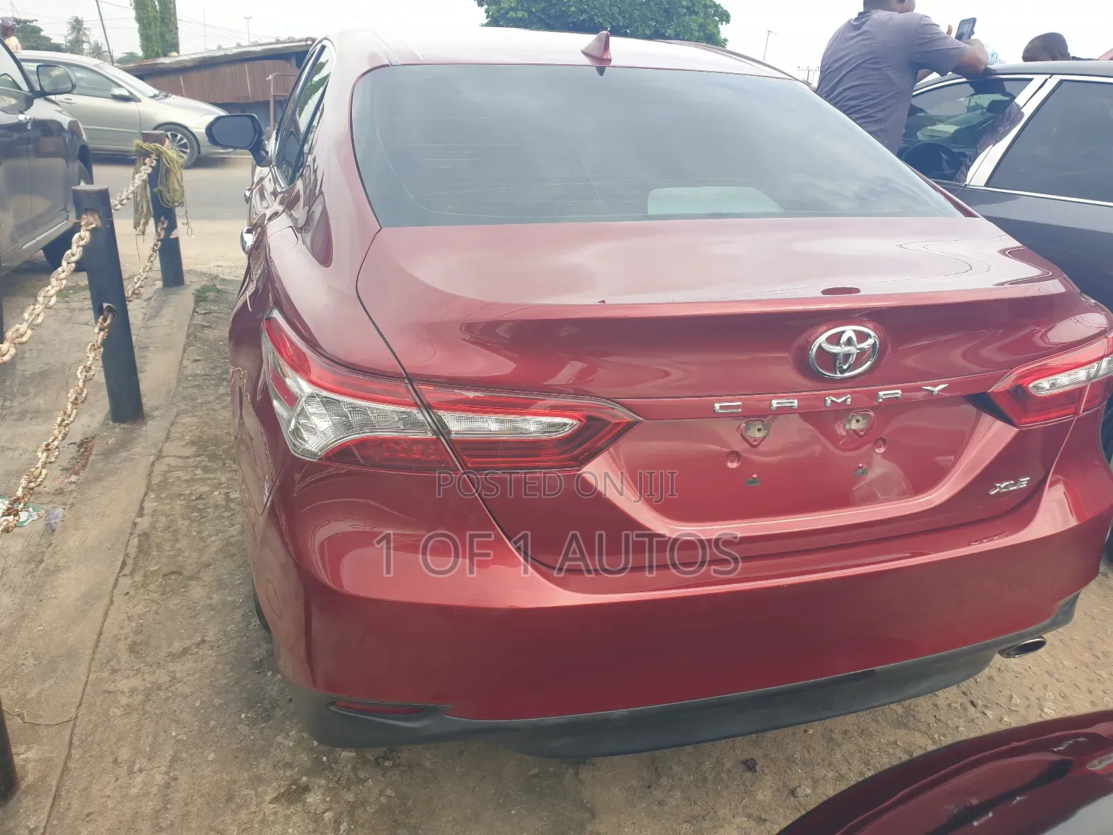 Toyota Camry XLE 2021 Red