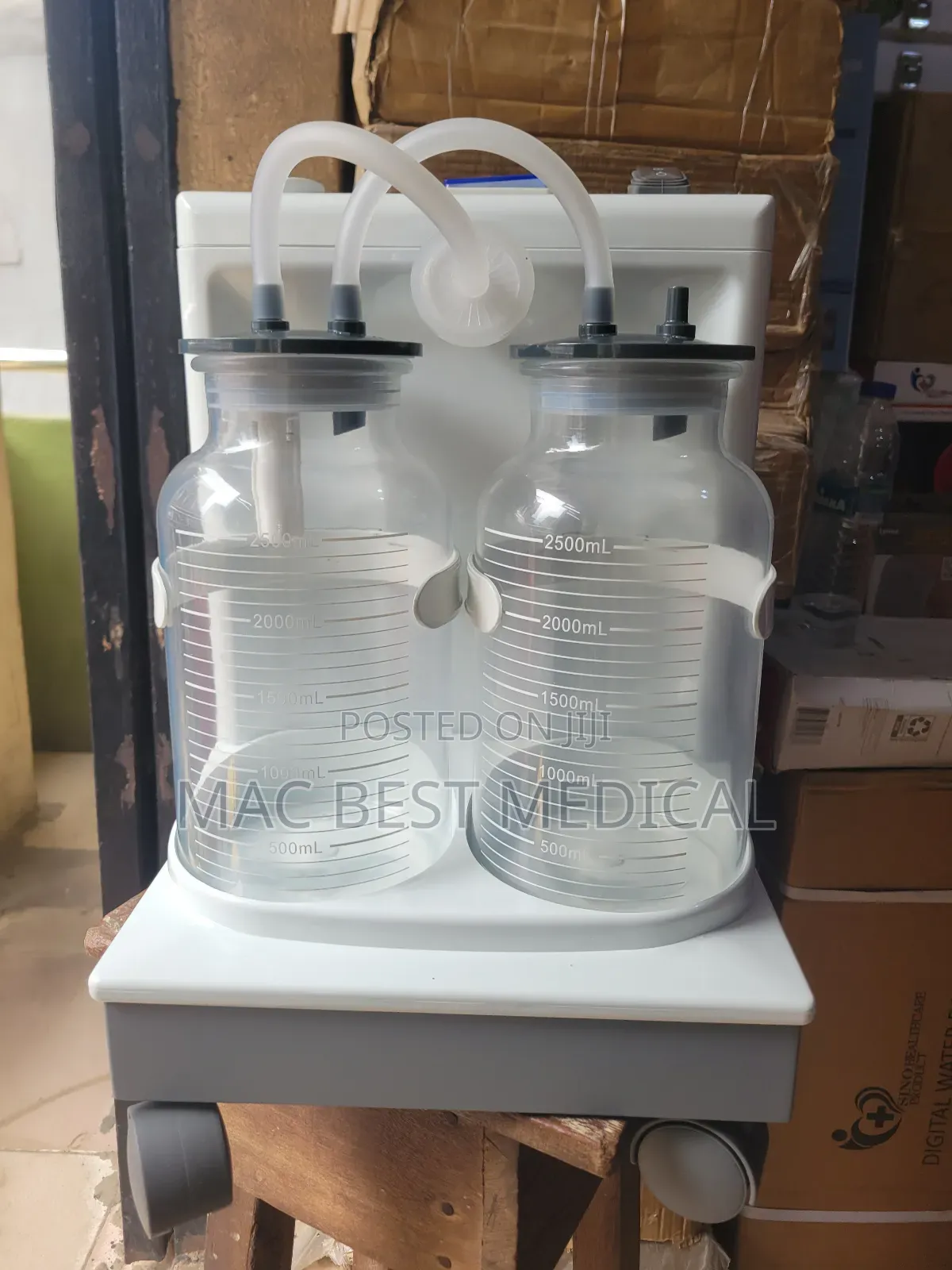 Electric Double Bottle Suction Machine